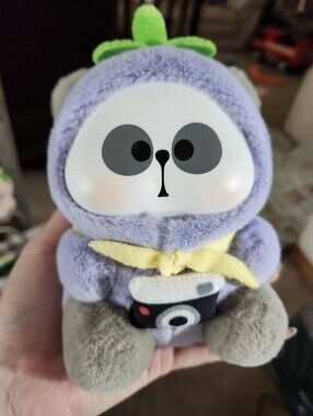 Mr Pa Eggplant Bag Charm